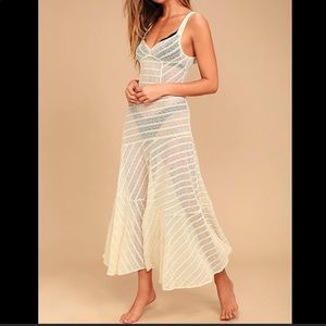 Free People Intimately Love Story Ivory Dress